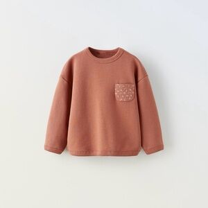 ZARA Sweatshirt with Pocket - Size: 3-4T